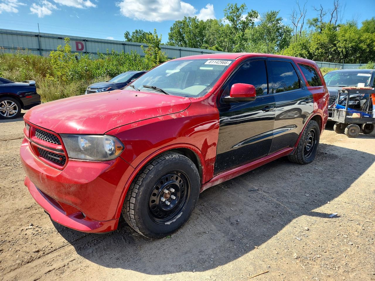 2011 Dodge Durango Heat Two Tone vin: 1D4RE3GG8BC687553