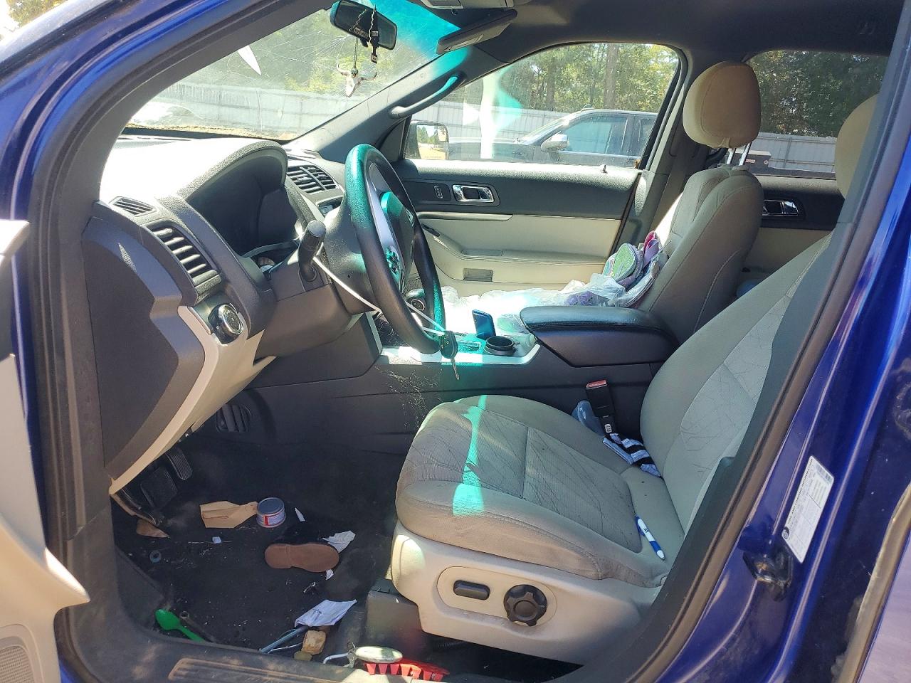 2013 Ford Explorer Blue vin: 1FM5K7B81DGC87255