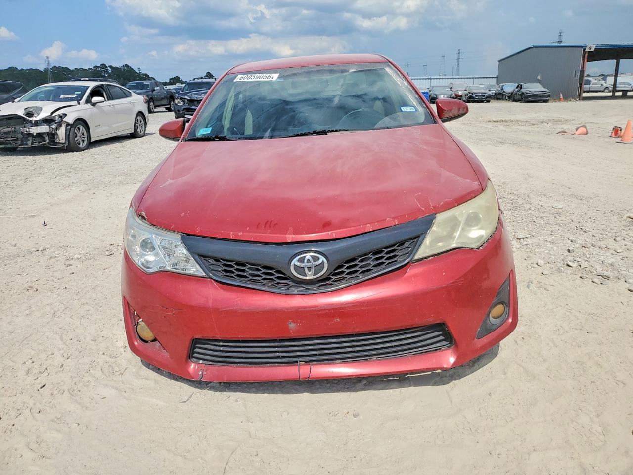 2012 Toyota Camry Le Red vin: 4T4BF1FK7CR270704