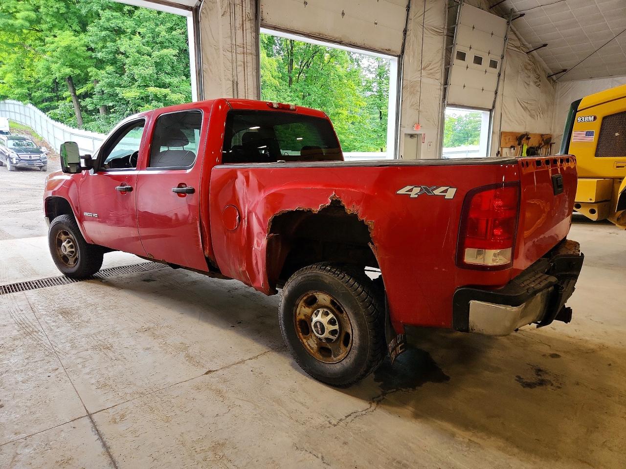 2013 Gmc Sierra K2500 Heavy Duty Red vin: 1GT12ZCG9DF230358