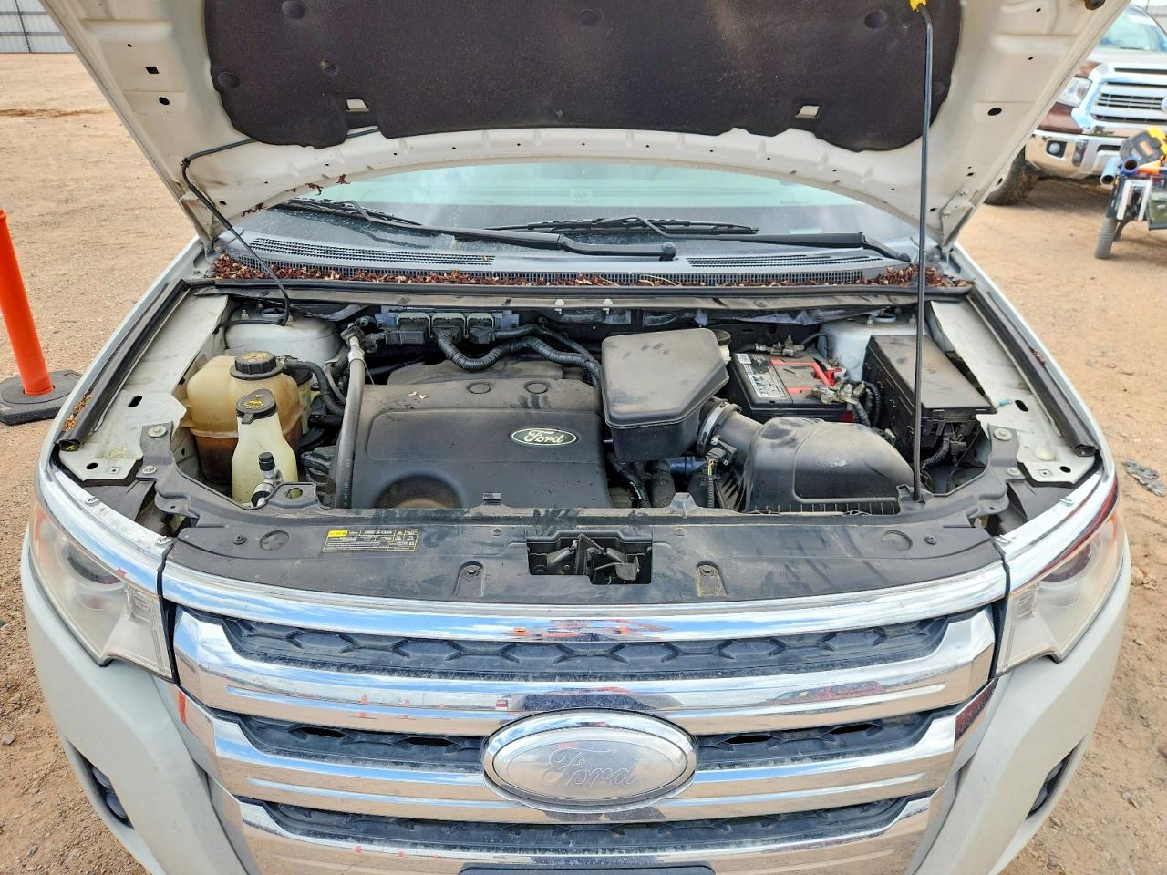 2013 Ford Edge Se White vin: 2FMDK3GC0DBA95432