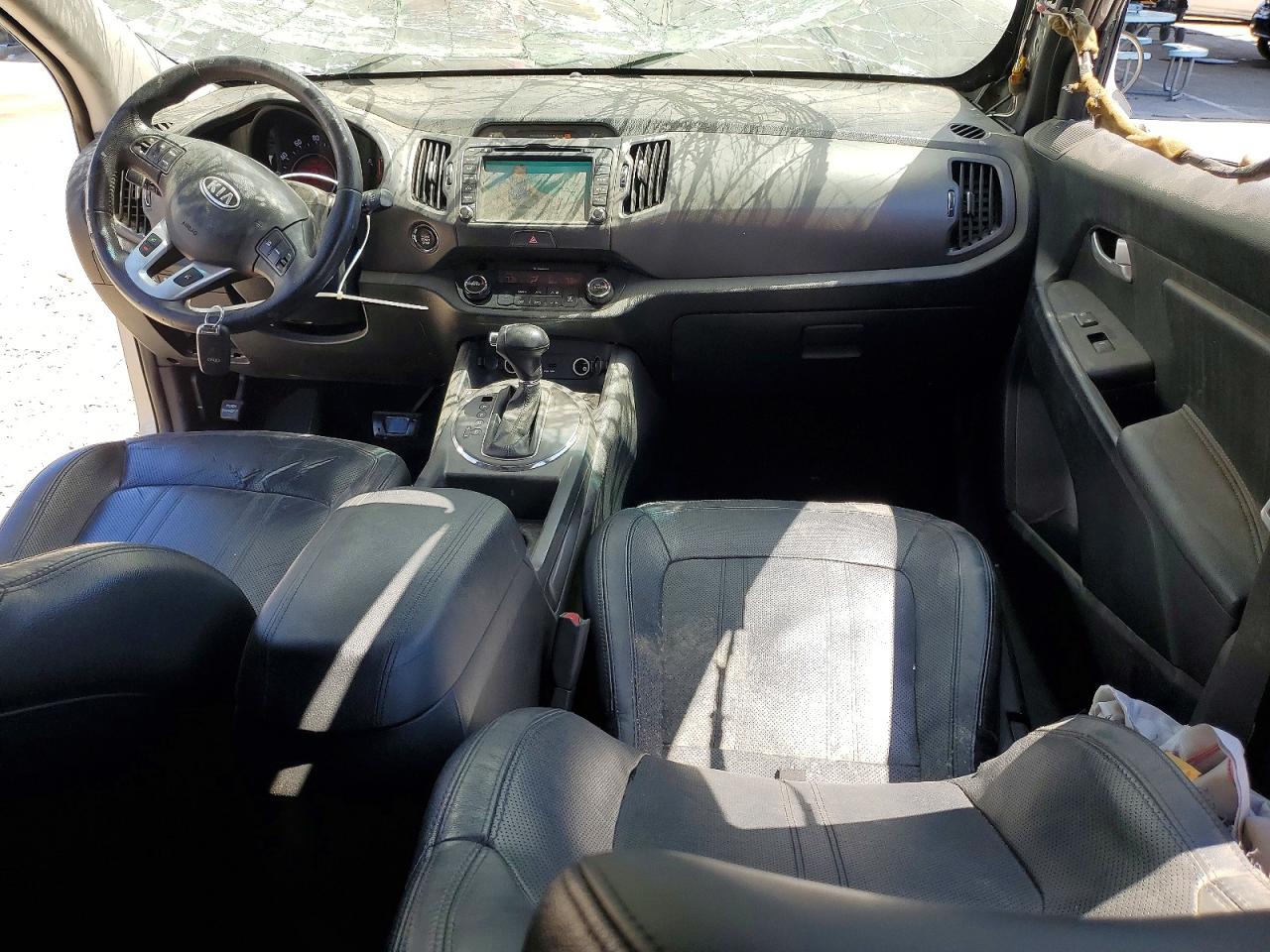 2012 Kia Sportage Ex Gray vin: KNDPCCA26C7207057