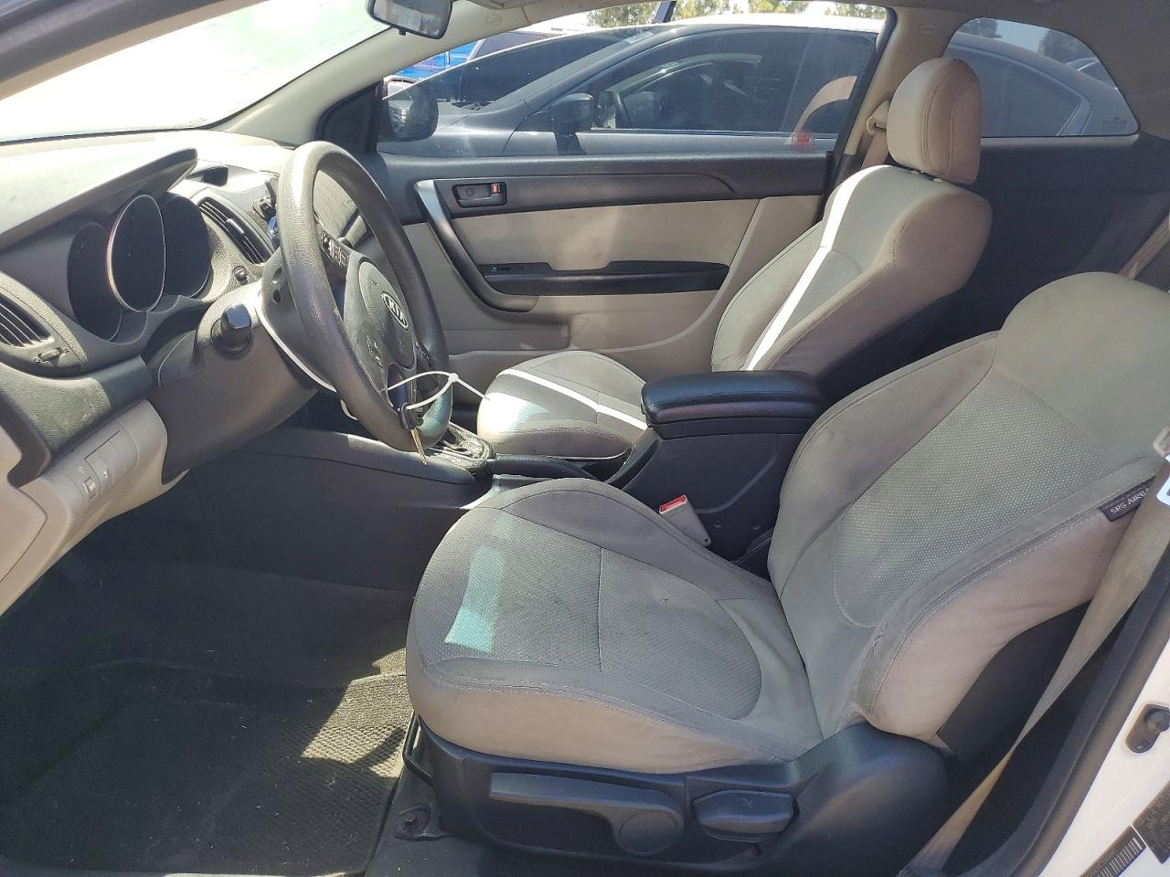 2012 Kia Forte Ex White vin: KNAFU6A2XC5569945