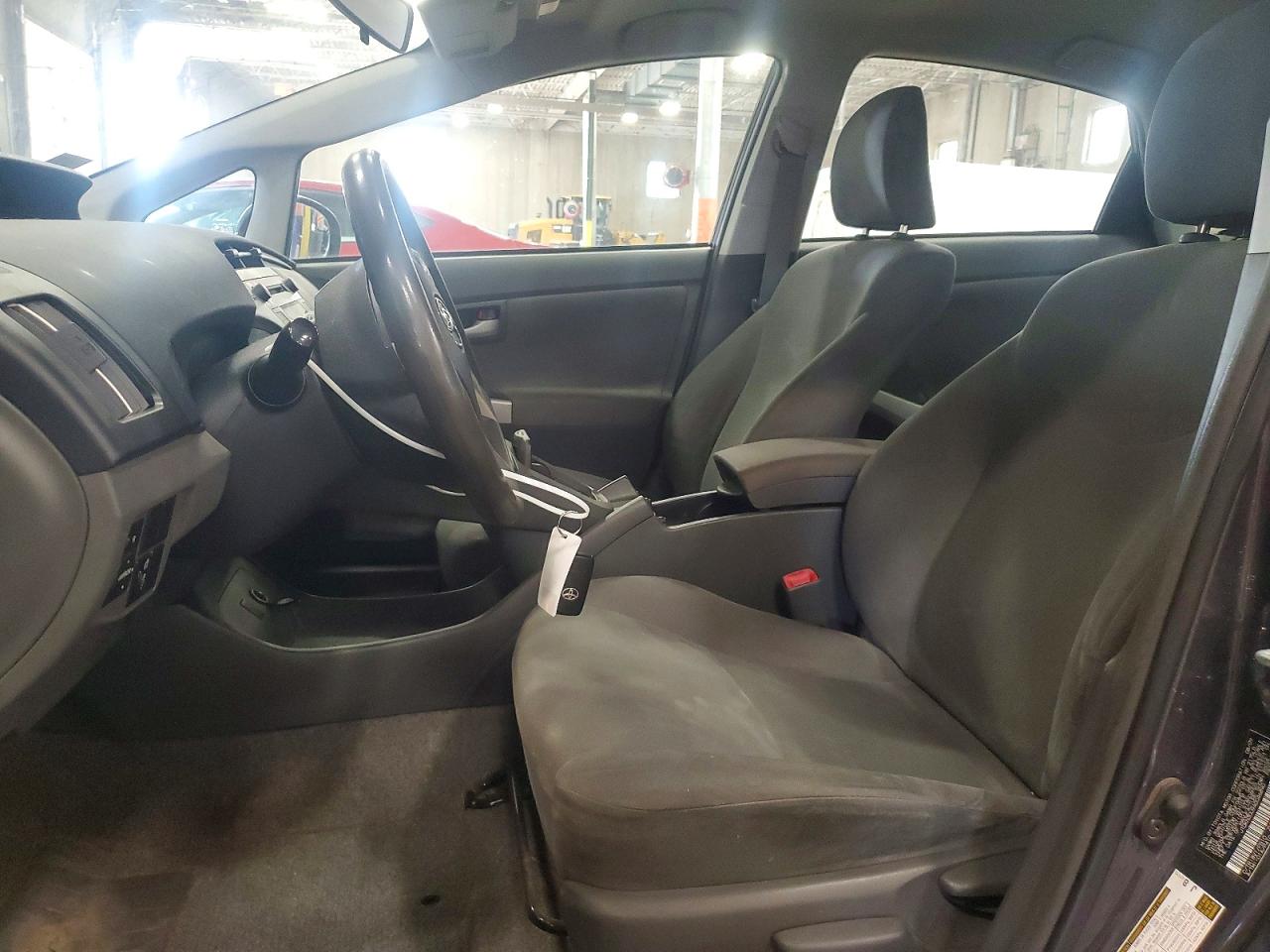 2010 Toyota Prius Ii Серый vin: JTDKN3DU9A0046890