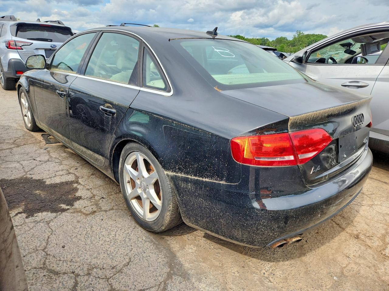 2009 Audi A4 Premium Plus Черный vin: WAUSF78K09N054904