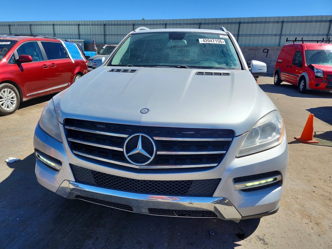 2012 Mercedes-benz Ml 350 4matic Silver vin: 4JGDA5HB1CA036064