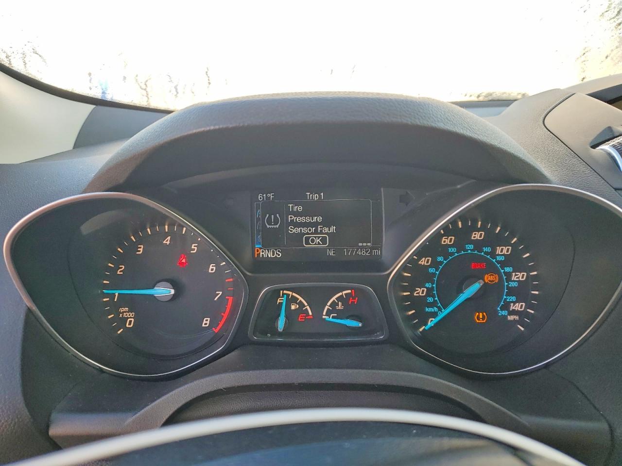 2016 Ford Escape Se White vin: 1FMCU0G74GUA45851