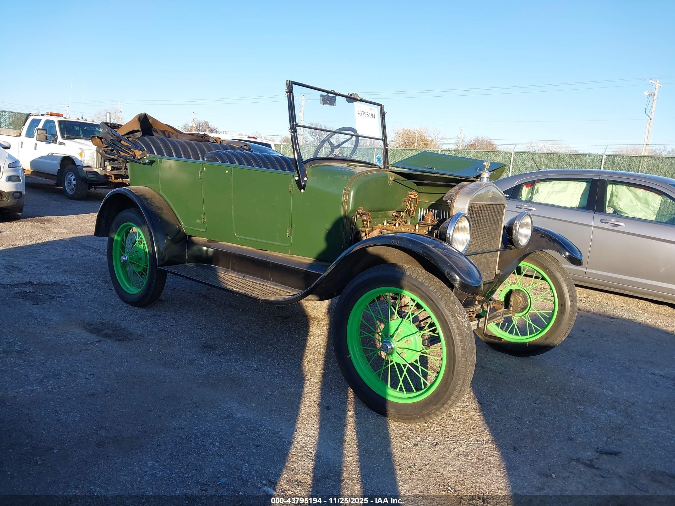 1930 Ford Model T   Green vin: 4605975          