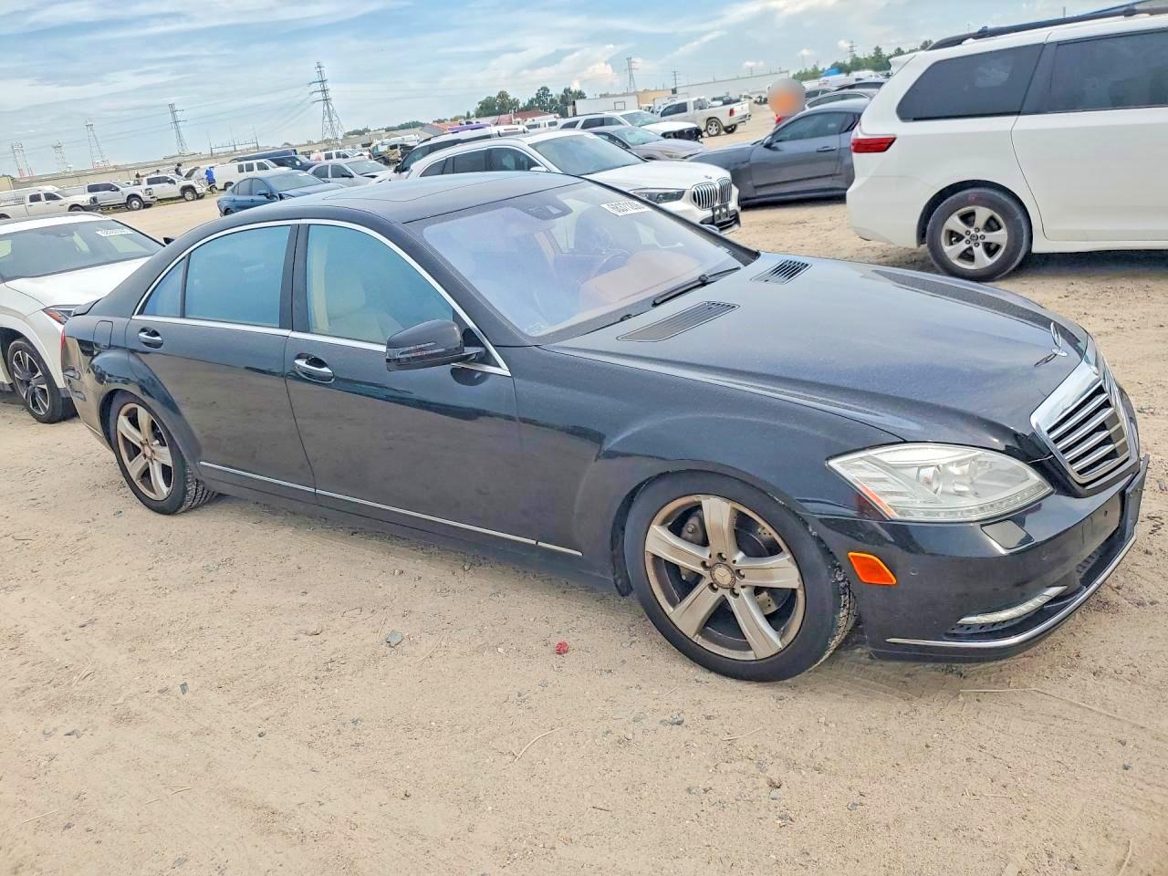2010 Mercedes-benz S 550 Black vin: WDDNG7BB9AA313154
