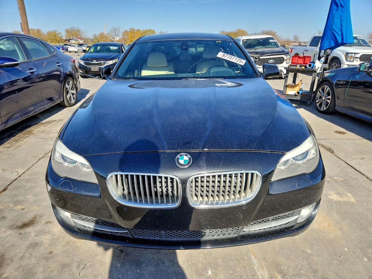 2012 Bmw 550 I Black vin: WBAFR9C58CDV59088