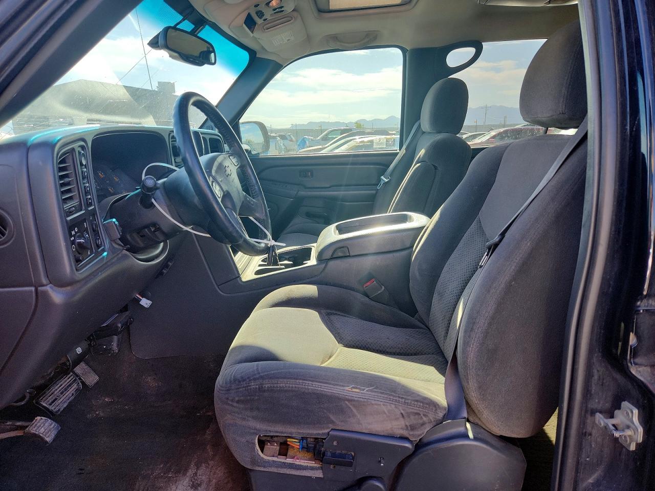 2006 Chevrolet Silverado K1500 Black vin: 2GCEK13T761356390