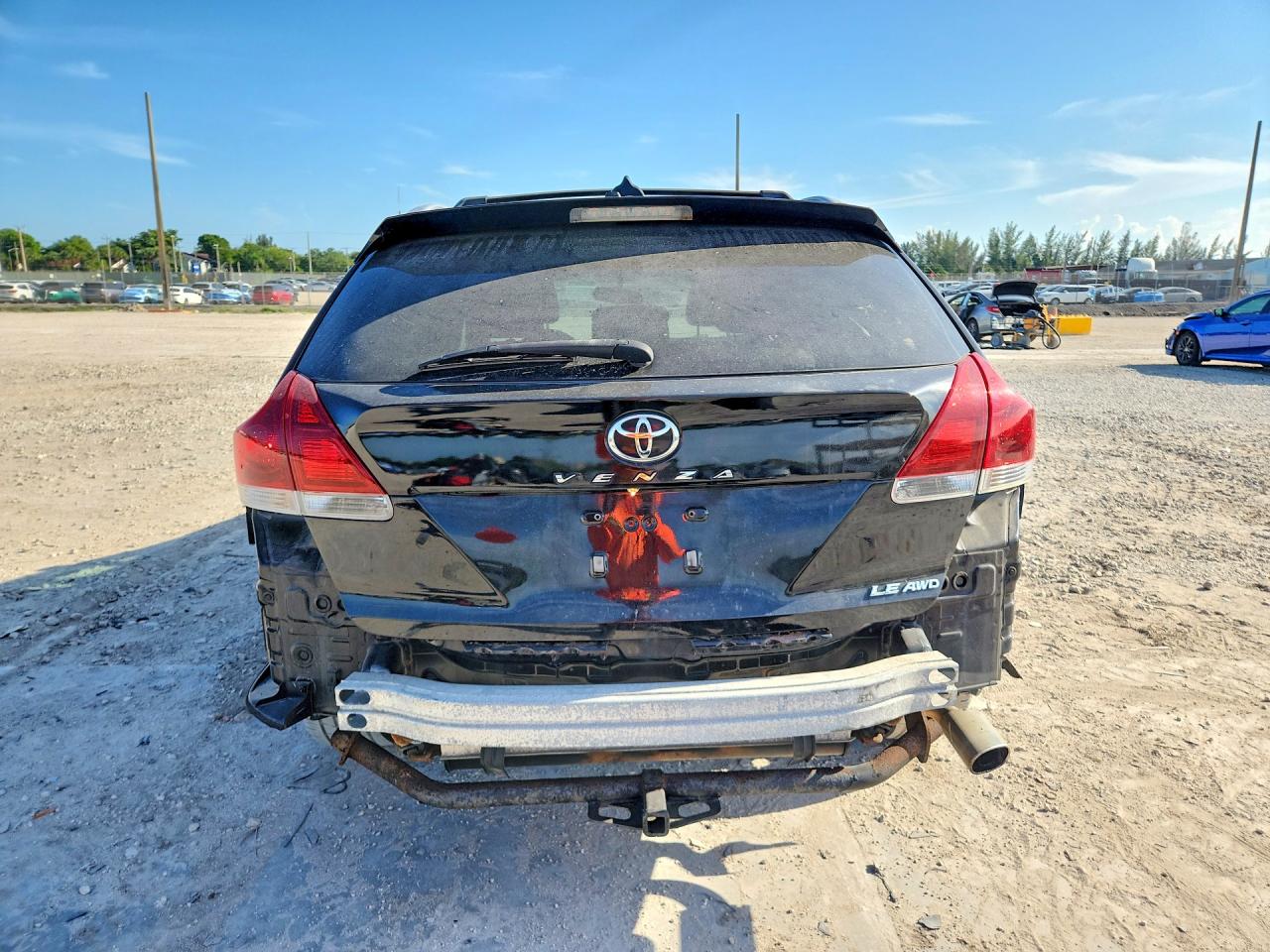 2013 Toyota Venza Le Black vin: 4T3BA3BB7DU035433