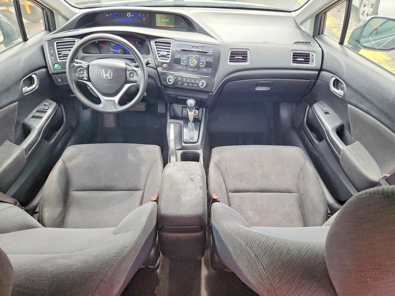 2013 Honda Civic Lx Gray vin: 2HGFB2F55DH536206