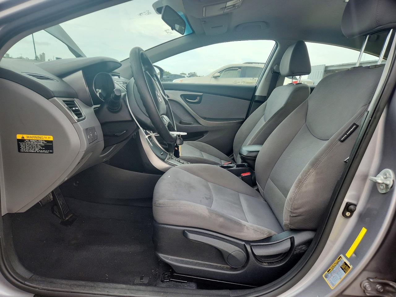 2013 Hyundai Elantra Gls Silver vin: KMHDH4AE6DU660825