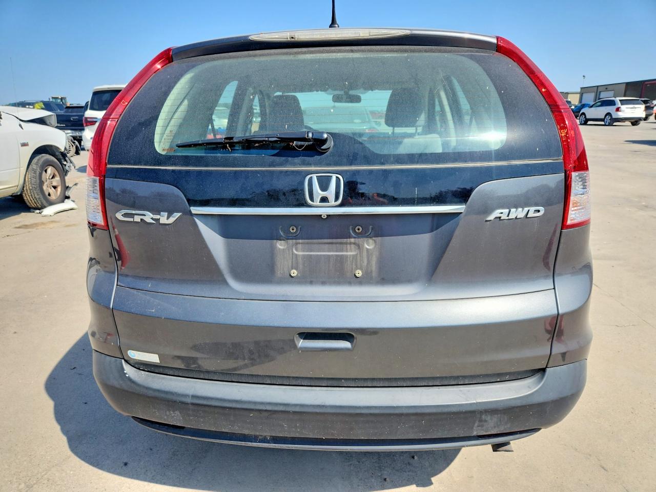 2013 Honda Cr-v Lx Gray vin: 2HKRM4H38DH665271