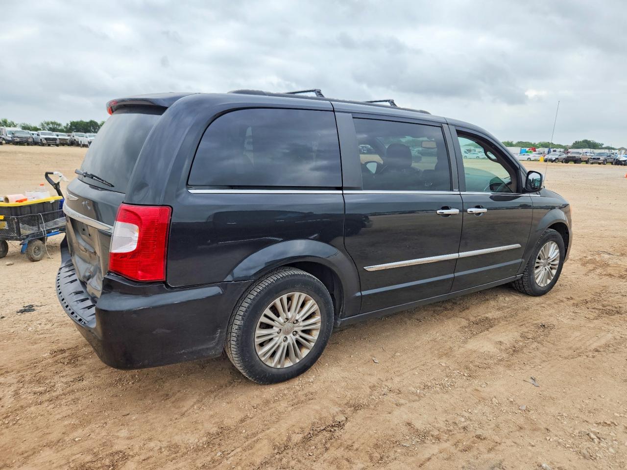 2013 Chrysler Town & Country Touring L Black vin: 2C4RC1CG6DR806014