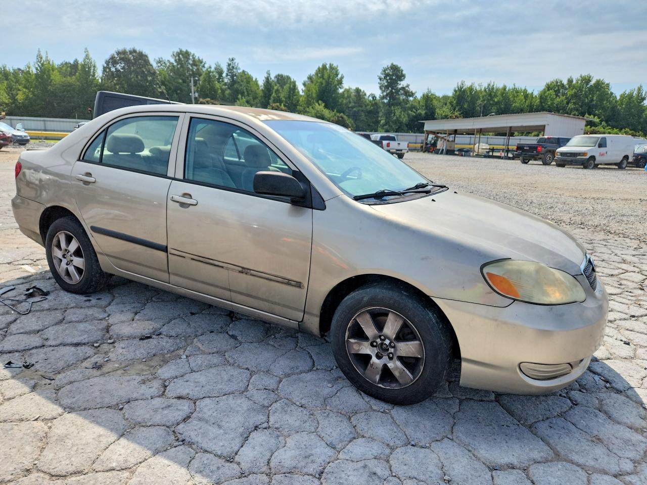 2006 Toyota Corolla Ce Tan vin: 1NXBR32EX6Z607108
