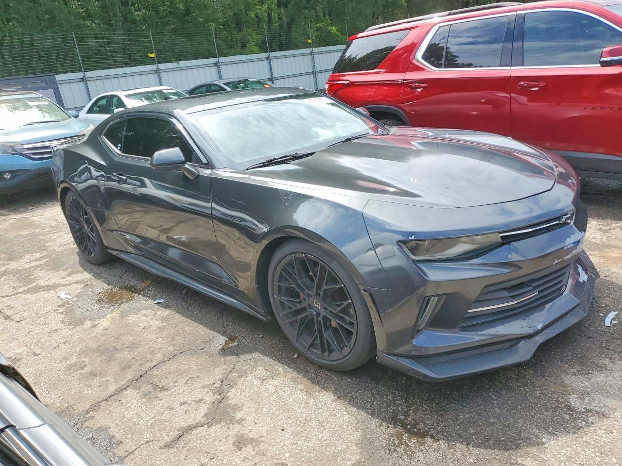 2018 Chevrolet Camaro Lt Угольный vin: 1G1FB1RS2J0119001