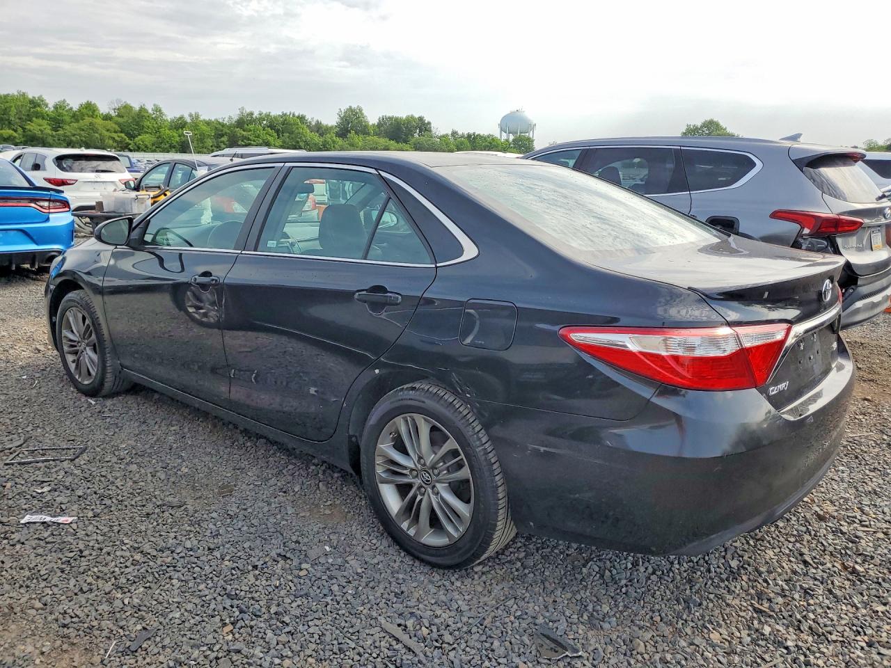 2017 Toyota Camry Se Black vin: 4T1BF1FK2HU791881