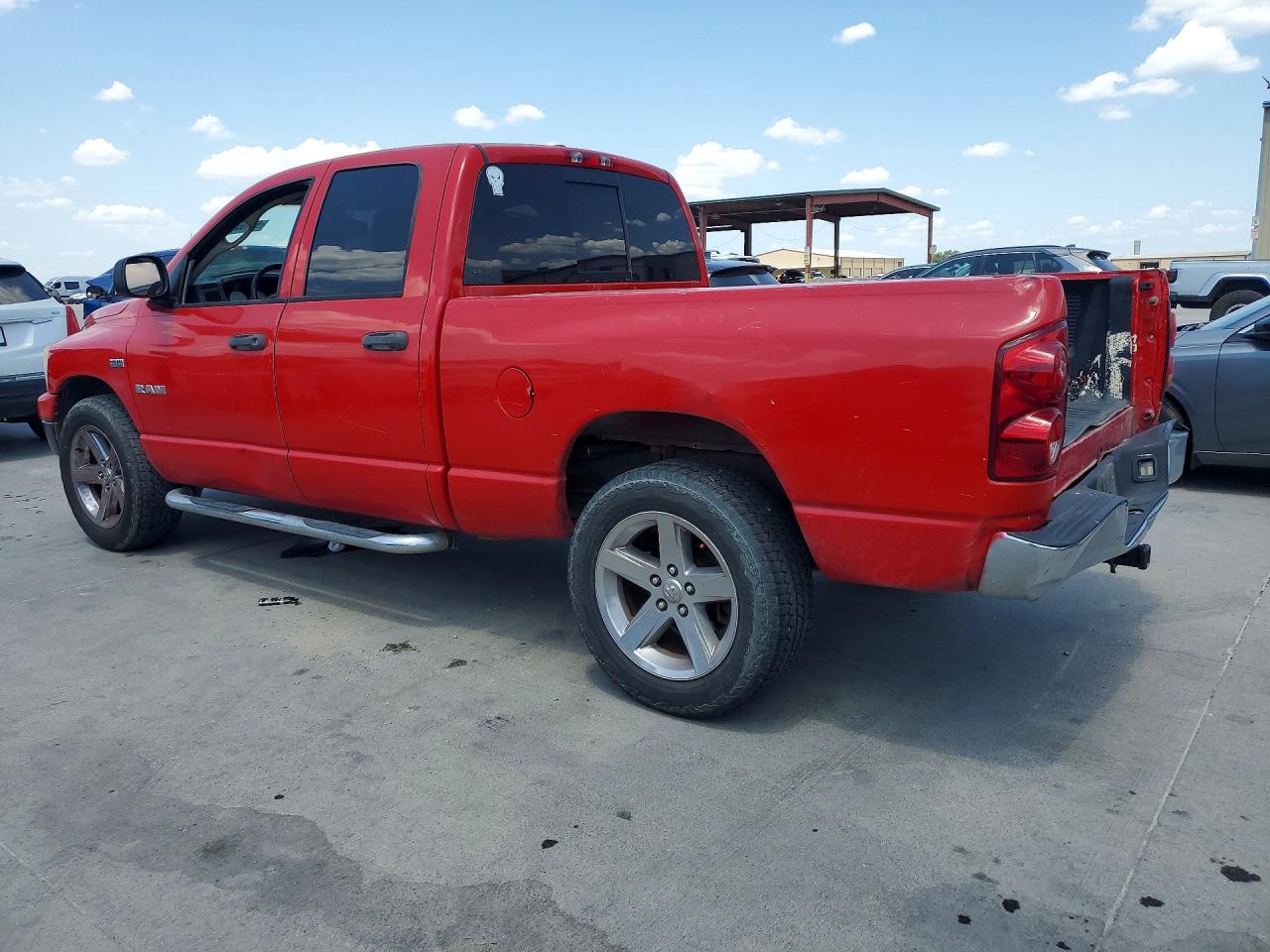 2008 Dodge Ram 1500 St Red vin: 1D7HA18278J103875
