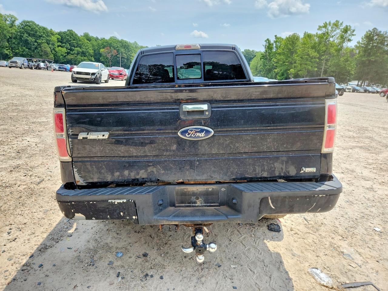 2010 Ford F150 Super Cab Black vin: 1FTFX1EV0AFA24751