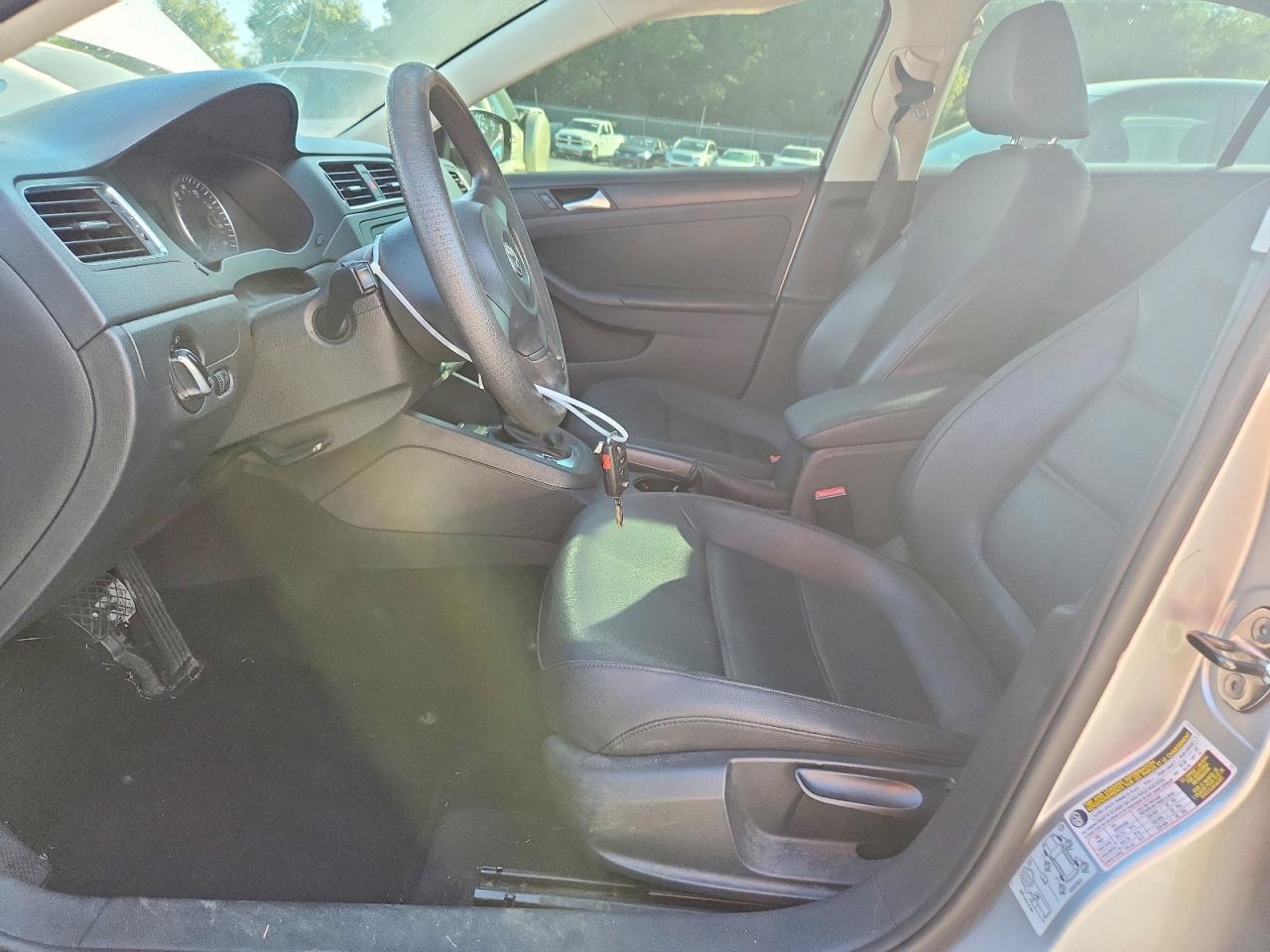 2012 Volkswagen Jetta Se Silver vin: 3VWDP7AJ3CM128857