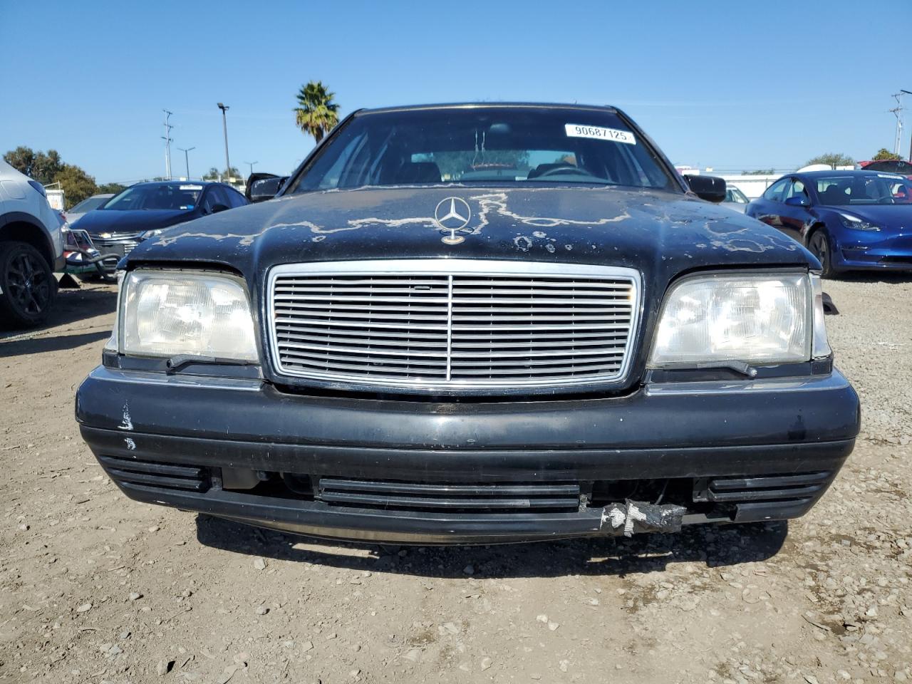 1995 Mercedes-benz S 500 Black vin: WDBGA51E4SA276910