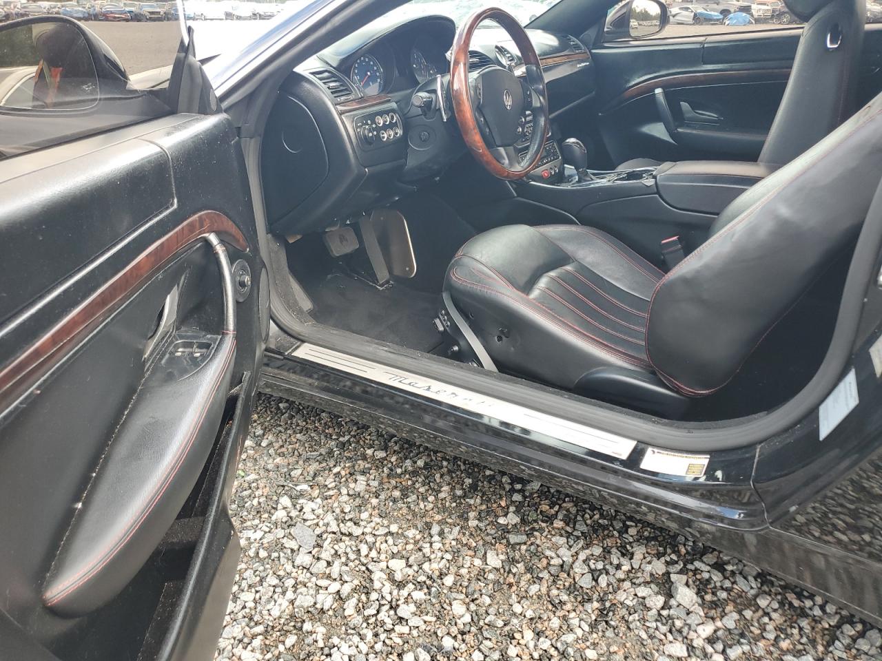 2008 Maserati Granturismo Black vin: ZAMGJ45A480040965