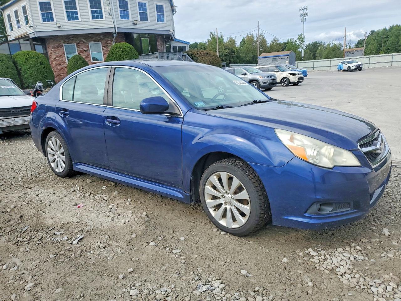 2010 Subaru Legacy 2.5i Limited Blue vin: 4S3BMCK67A3227069