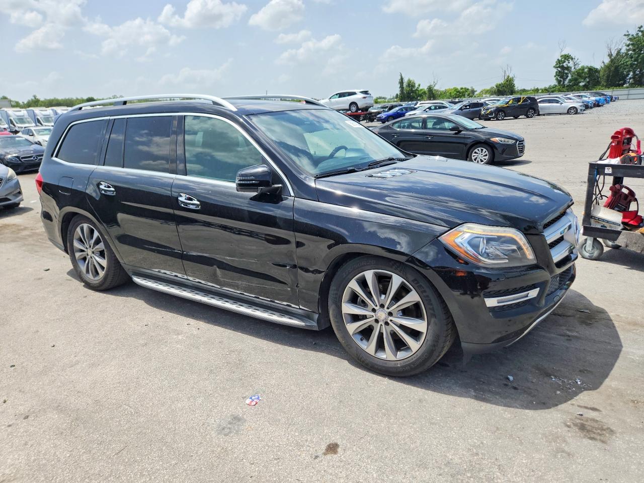 2015 Mercedes-benz Gl 450 4matic Черный vin: 4JGDF6EE0FA511925