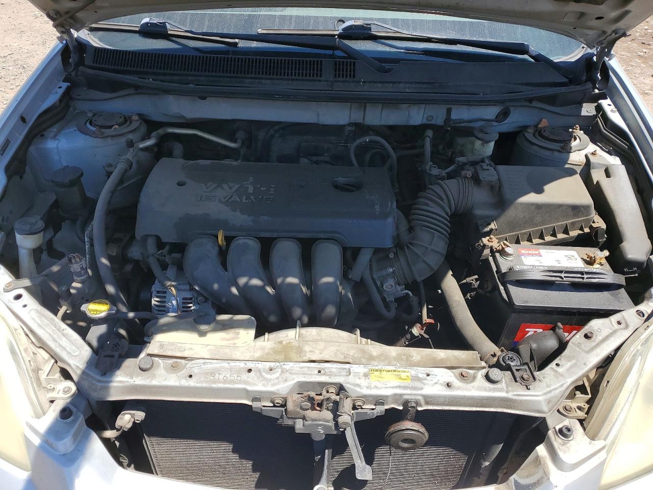 2006 Toyota Corolla Matrix Xr Silver vin: 2T1KR32E86C564552