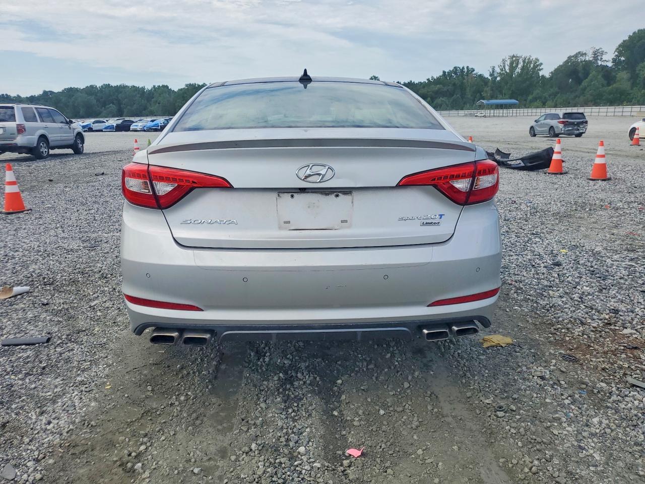 2015 Hyundai Sonata Limited 2.0t Серебряный vin: 5NPE34ABXFH116645