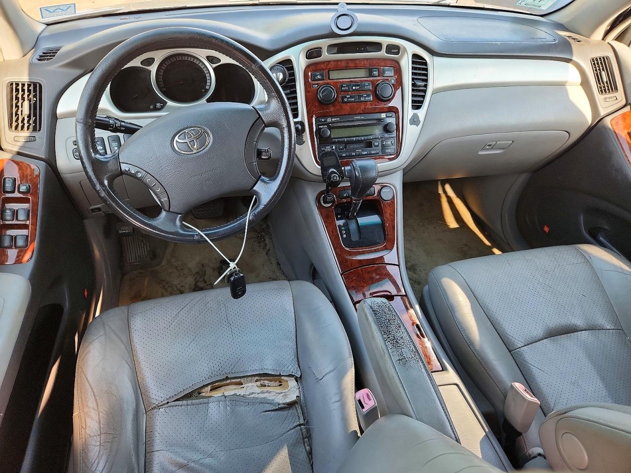 2006 Toyota Highlander Hybrid Blue vin: JTEEW21A960004768