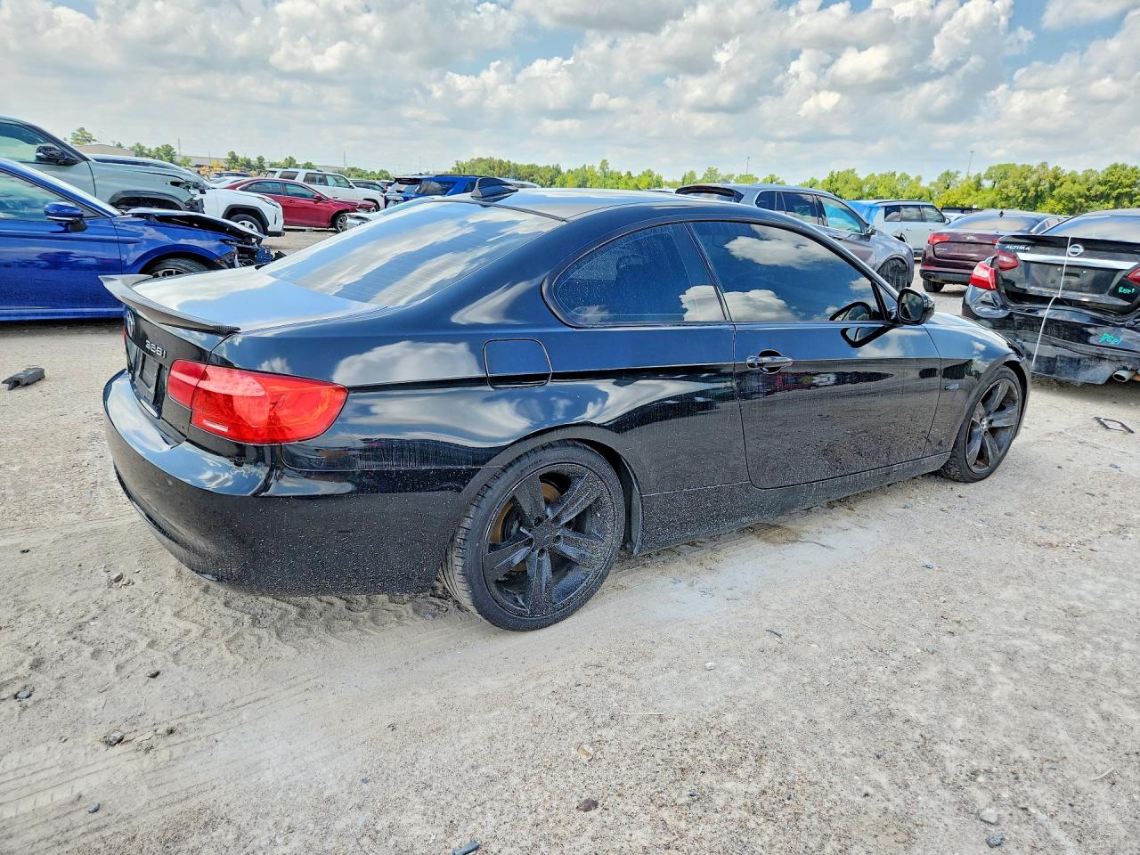 2011 Bmw 328 I Black vin: WBAKE3C50BE557478