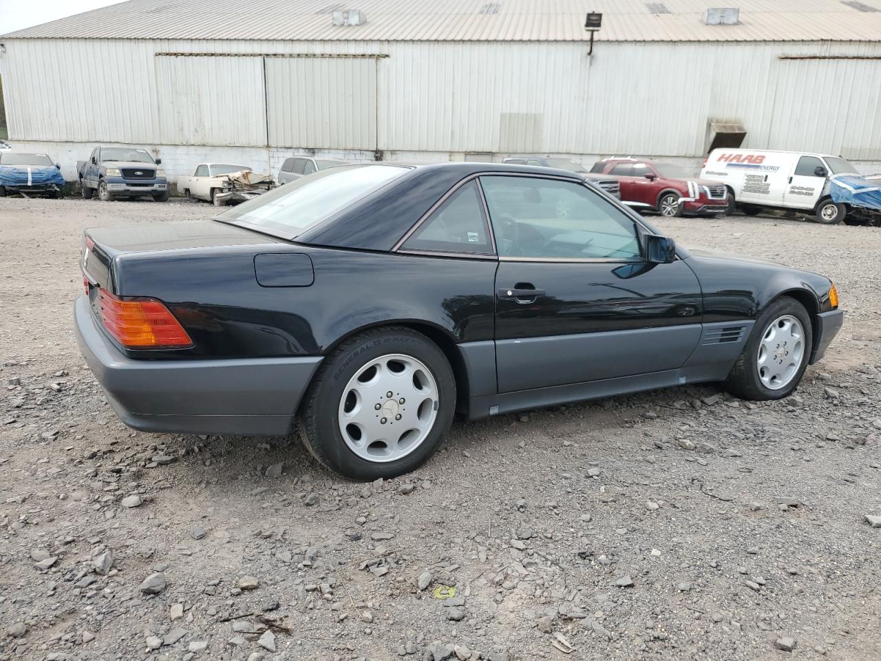1994 Mercedes-benz Sl 500 Black vin: WDBFA67E1RF102542