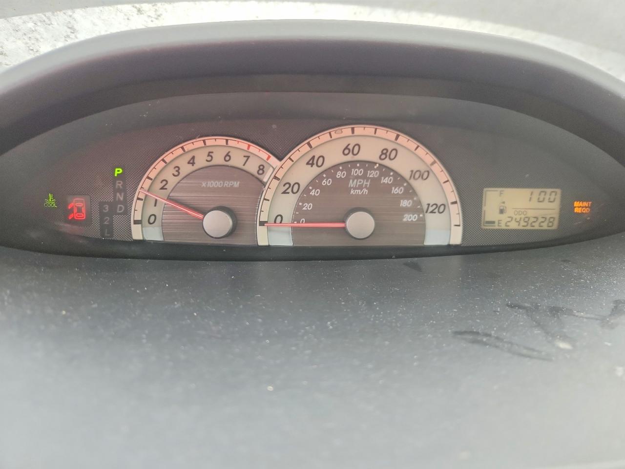 2007 Toyota Yaris Base Black vin: JTDBT923871165388