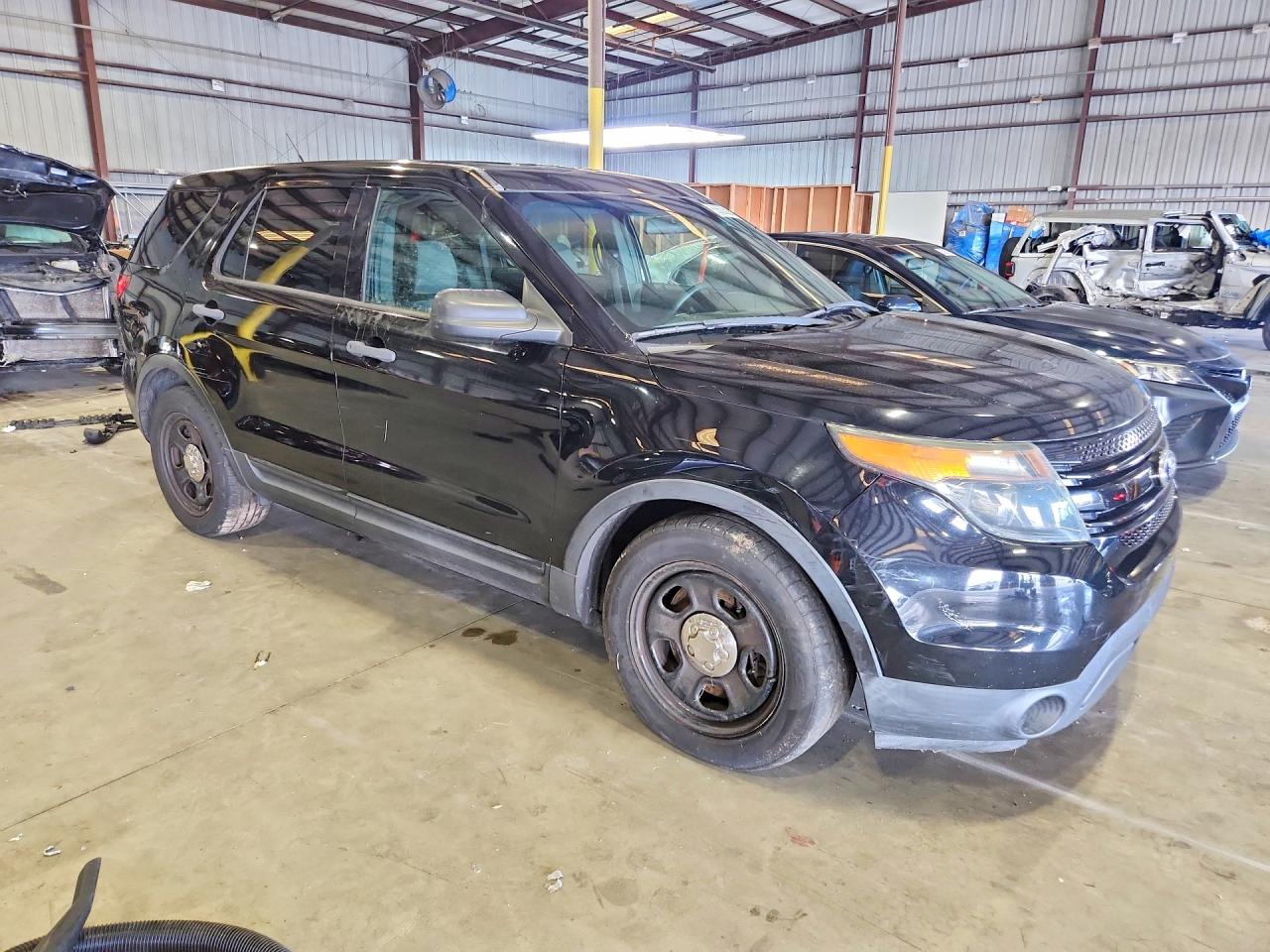 2013 Ford Explorer Police Interceptor Black vin: 1FM5K8AR4DGB59110