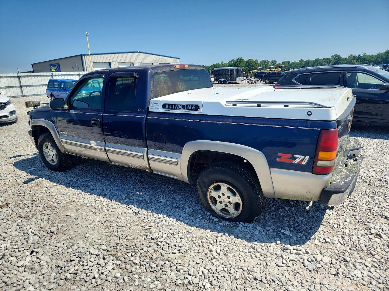 2000 Chevrolet Silverado K1500 Gray vin: 1GCEK19T5YE201975
