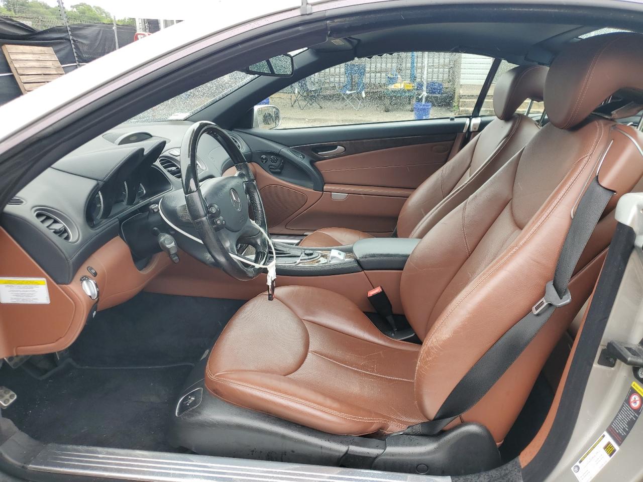 2007 Mercedes-benz Sl 550 Gray vin: WDBSK71F67F118753