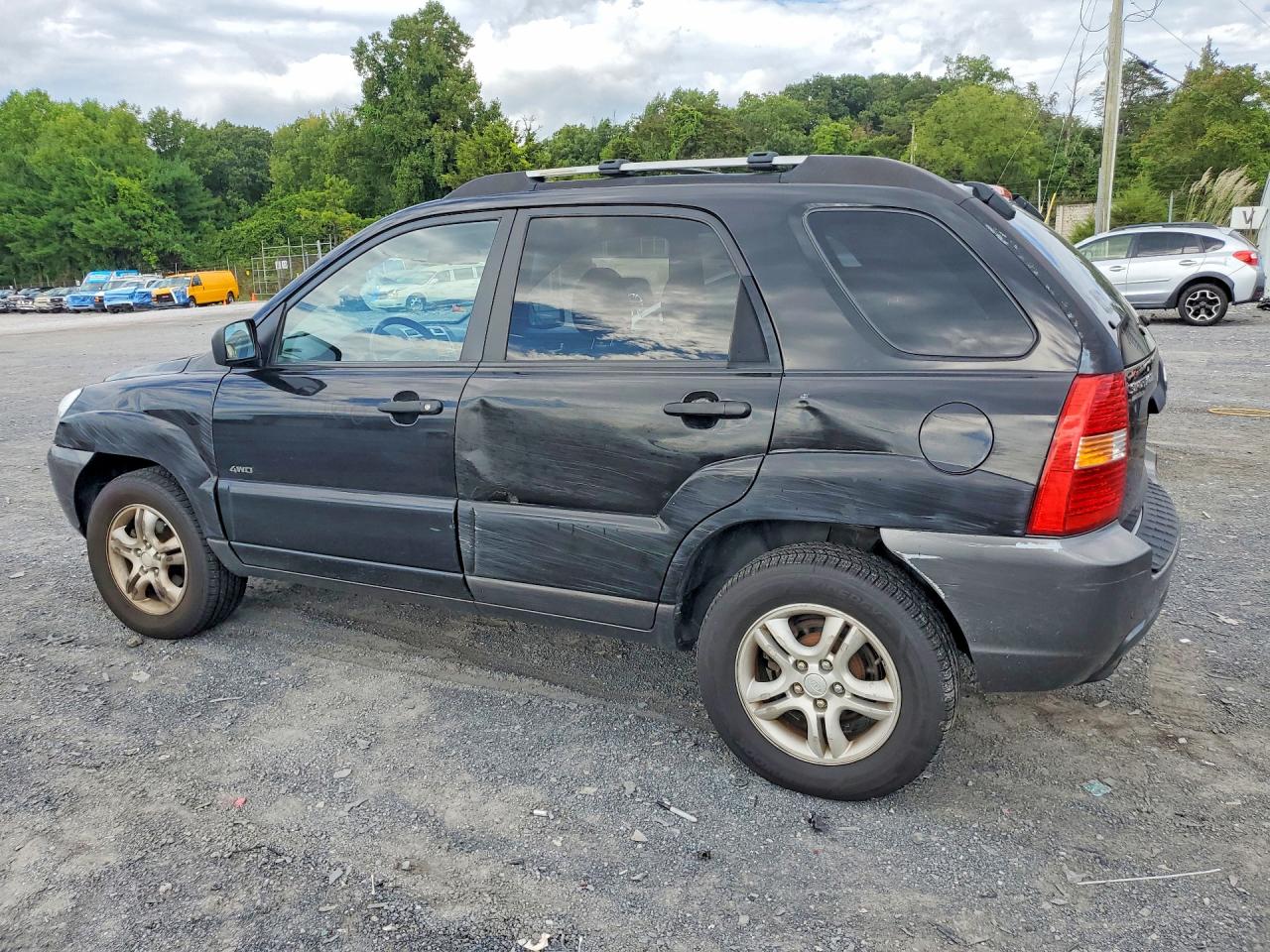 2006 Kia Sportage Lx Черный vin: KNDJE723567175138