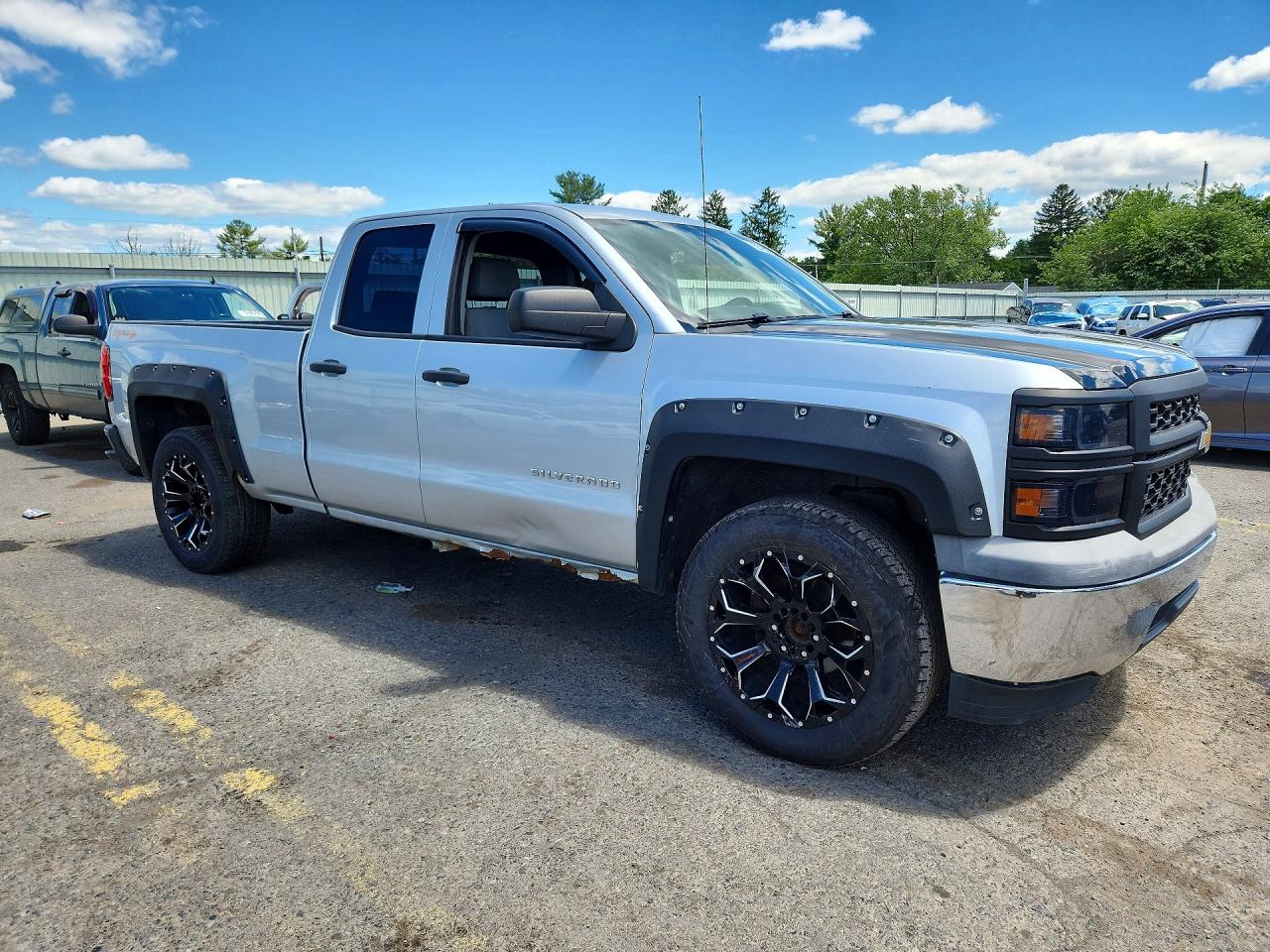 2015 Chevrolet Silverado K1500 Silver vin: 1GCVKPEH3FZ265717