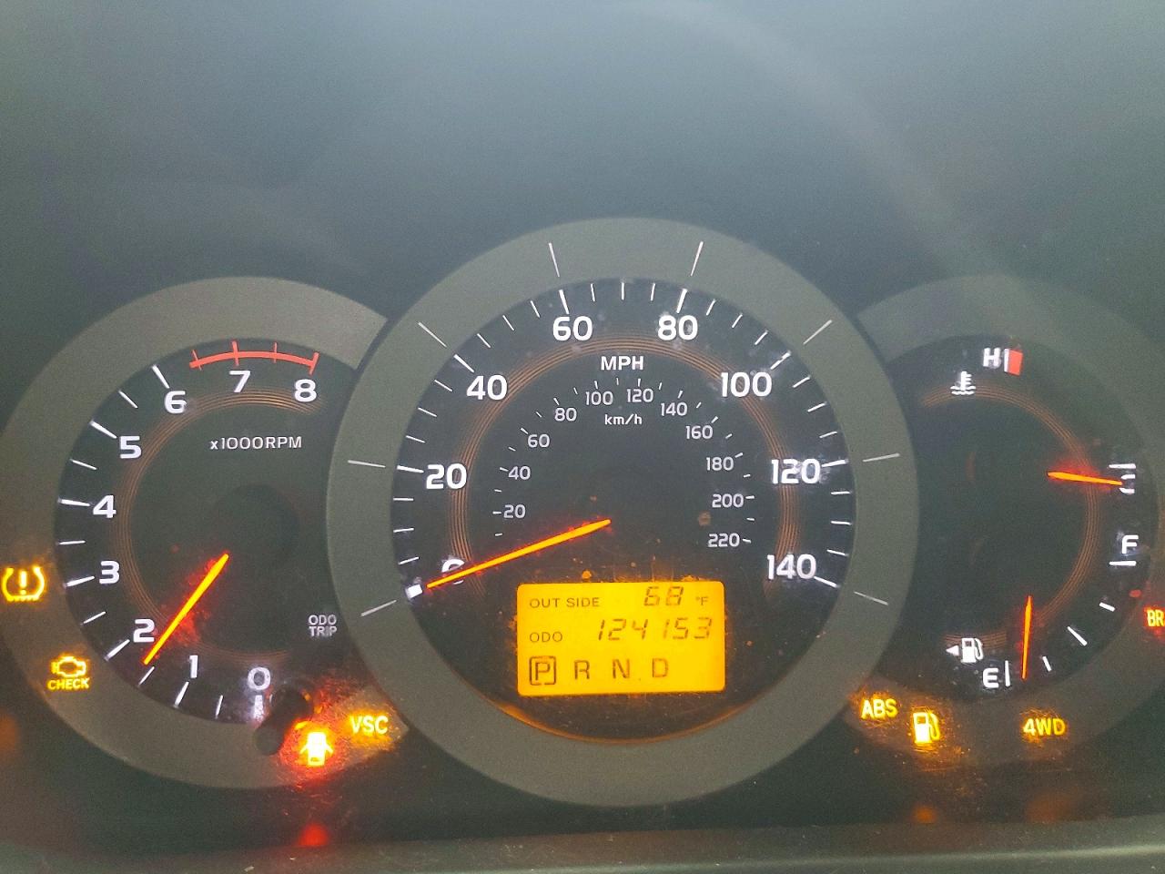 2007 Toyota Rav4 Base Blue vin: JTMBD33V975087755