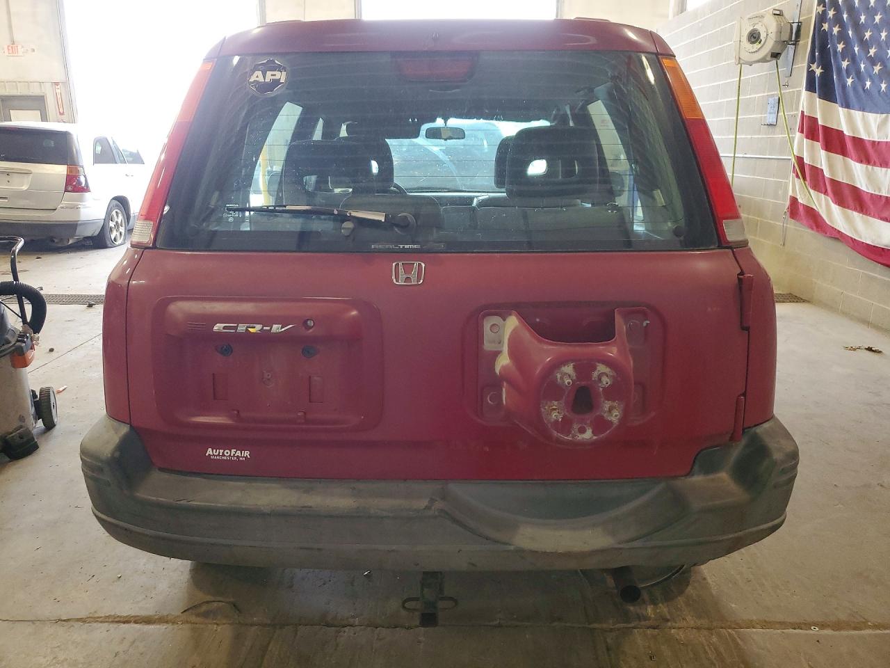 1998 Honda Cr-v Ex Красный vin: JHLRD1860WC096474