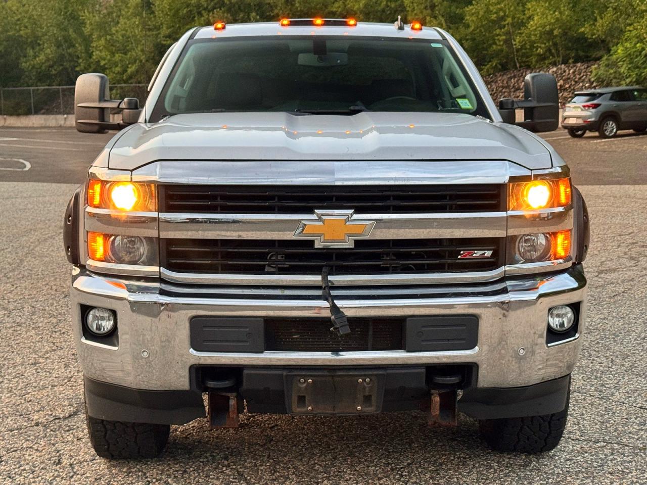 2015 Chevrolet Silverado K2500 Heavy Duty Ltz Silver vin: 1GC1KWE84FF133897