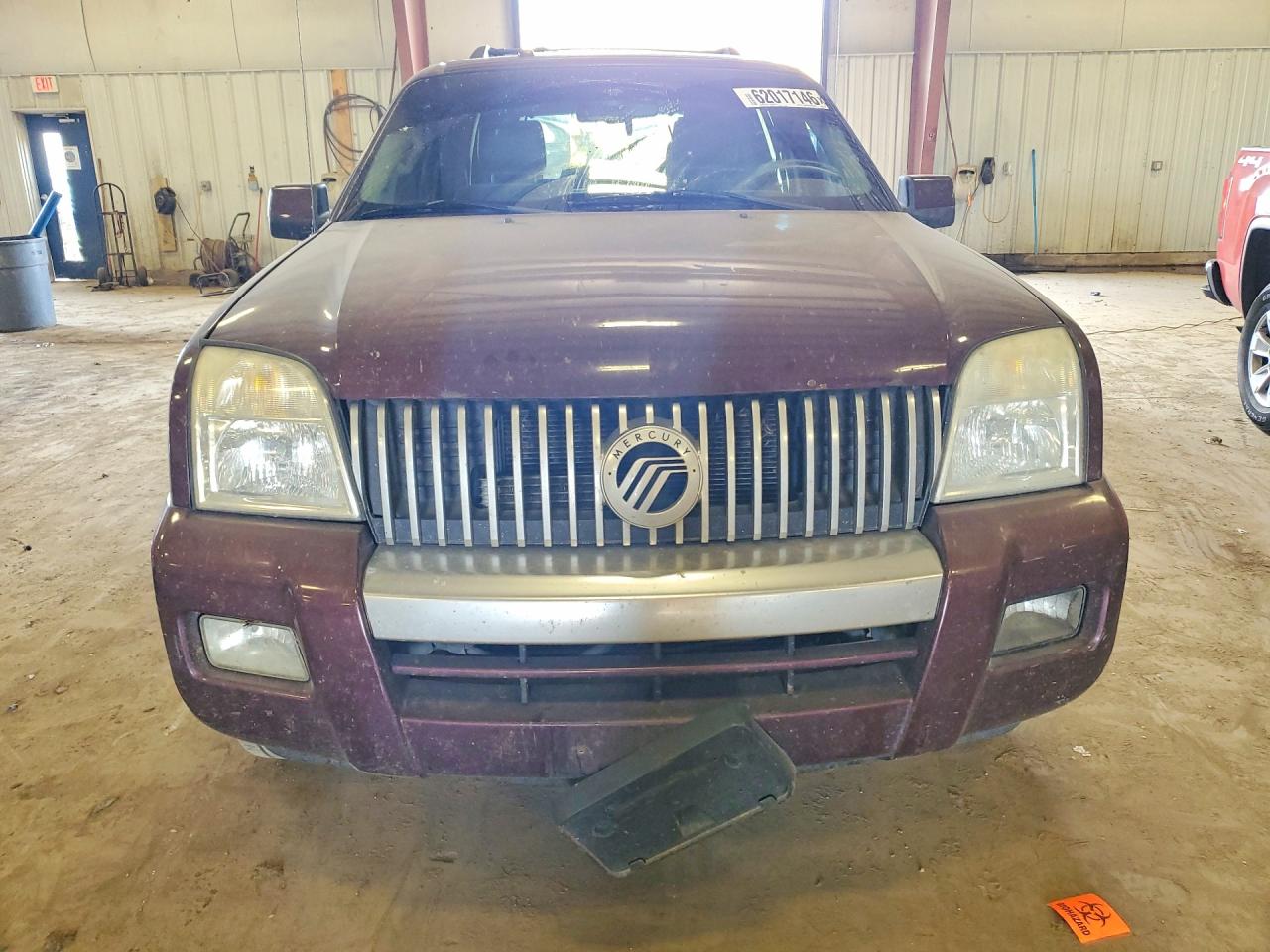 2007 Mercury Mountaineer Luxury Maroon vin: 4M2EU47E87UJ12495