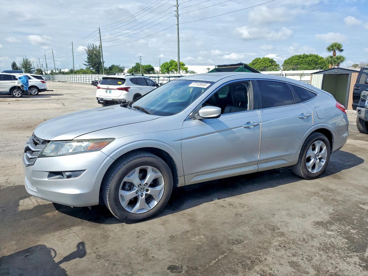 2012 Honda Crosstour Exl Silver vin: 5J6TF1H50CL000756
