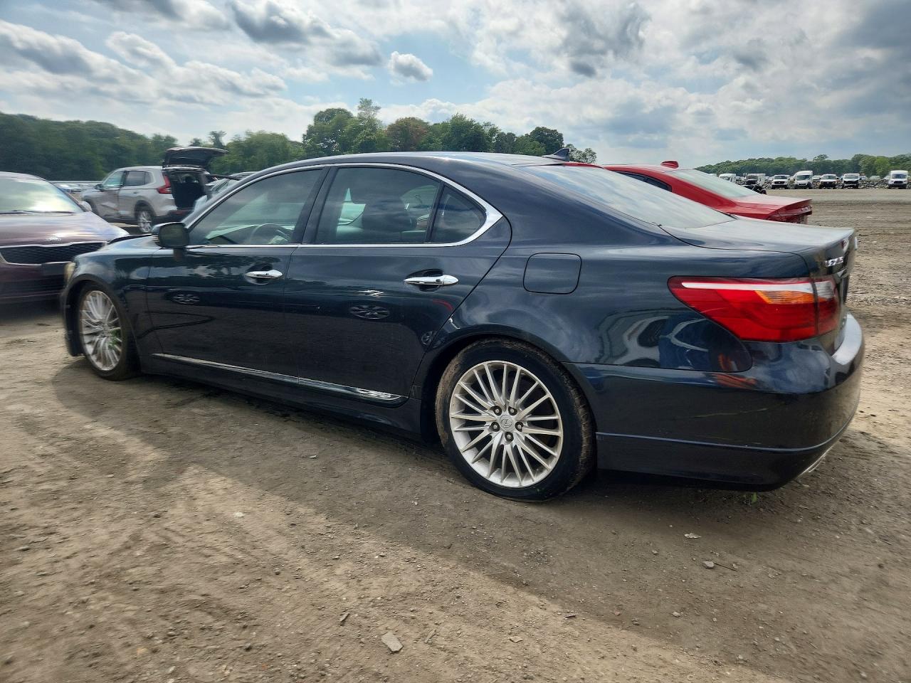2010 Lexus Ls 460 Charcoal vin: JTHBL5EF6A5097380