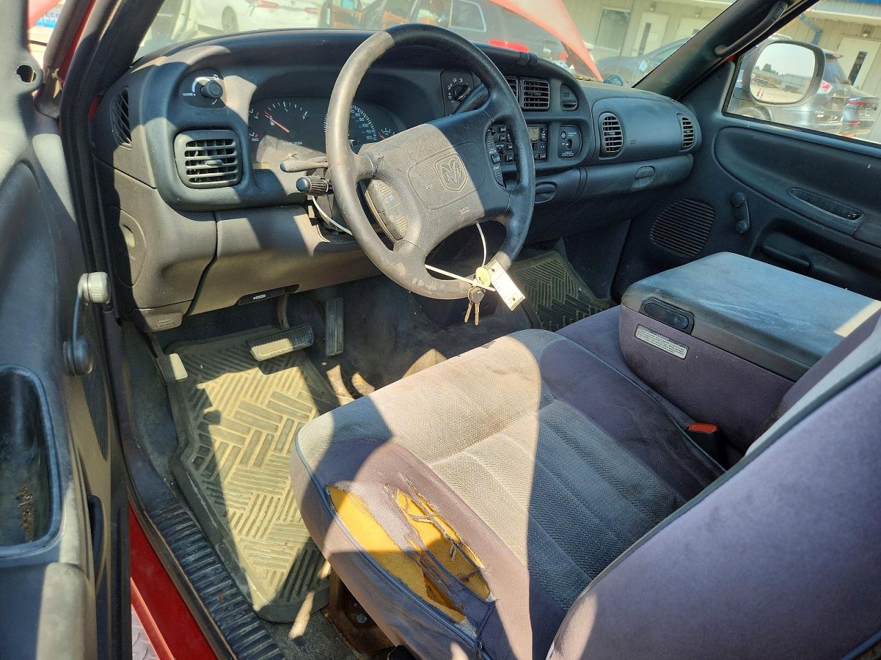 1998 Dodge Ram 1500 Red vin: 1B7HC16X5WS655854