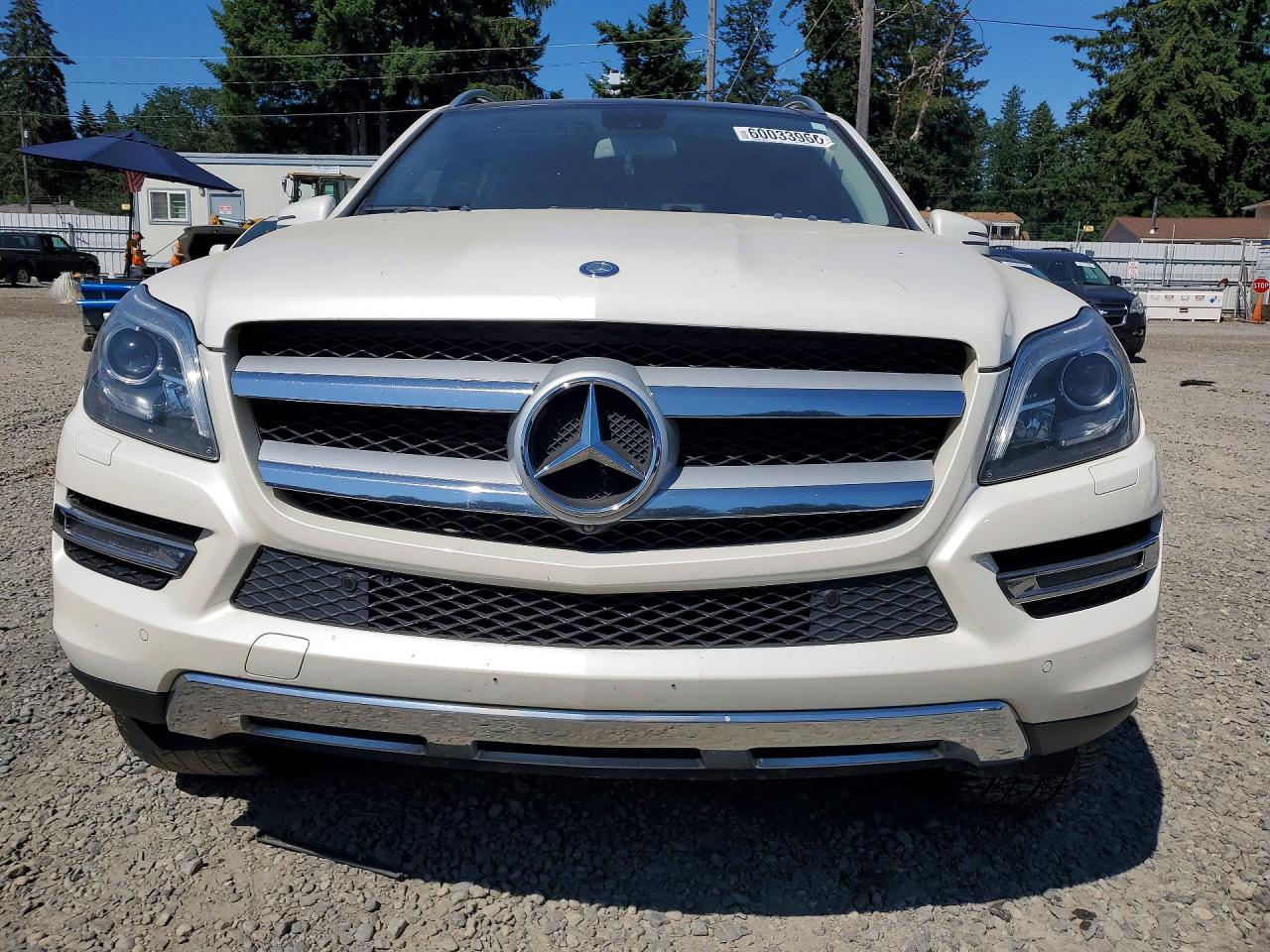 2015 Mercedes-benz Gl 350 Bluetec White vin: 4JGDF2EE9FA602135