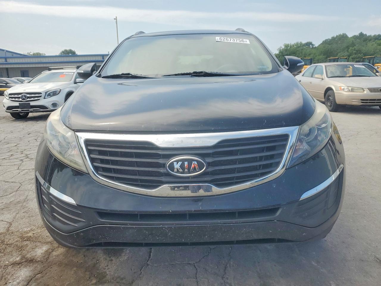 2011 Kia Sportage Lx Black vin: KNDPBCA22B7077764